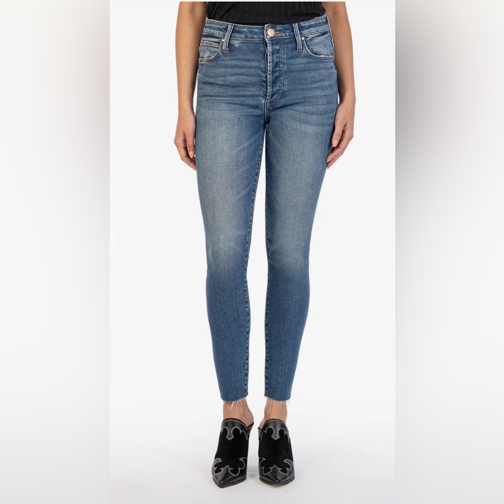 Free People We The Free 30 high rise stretchy skinny jeans